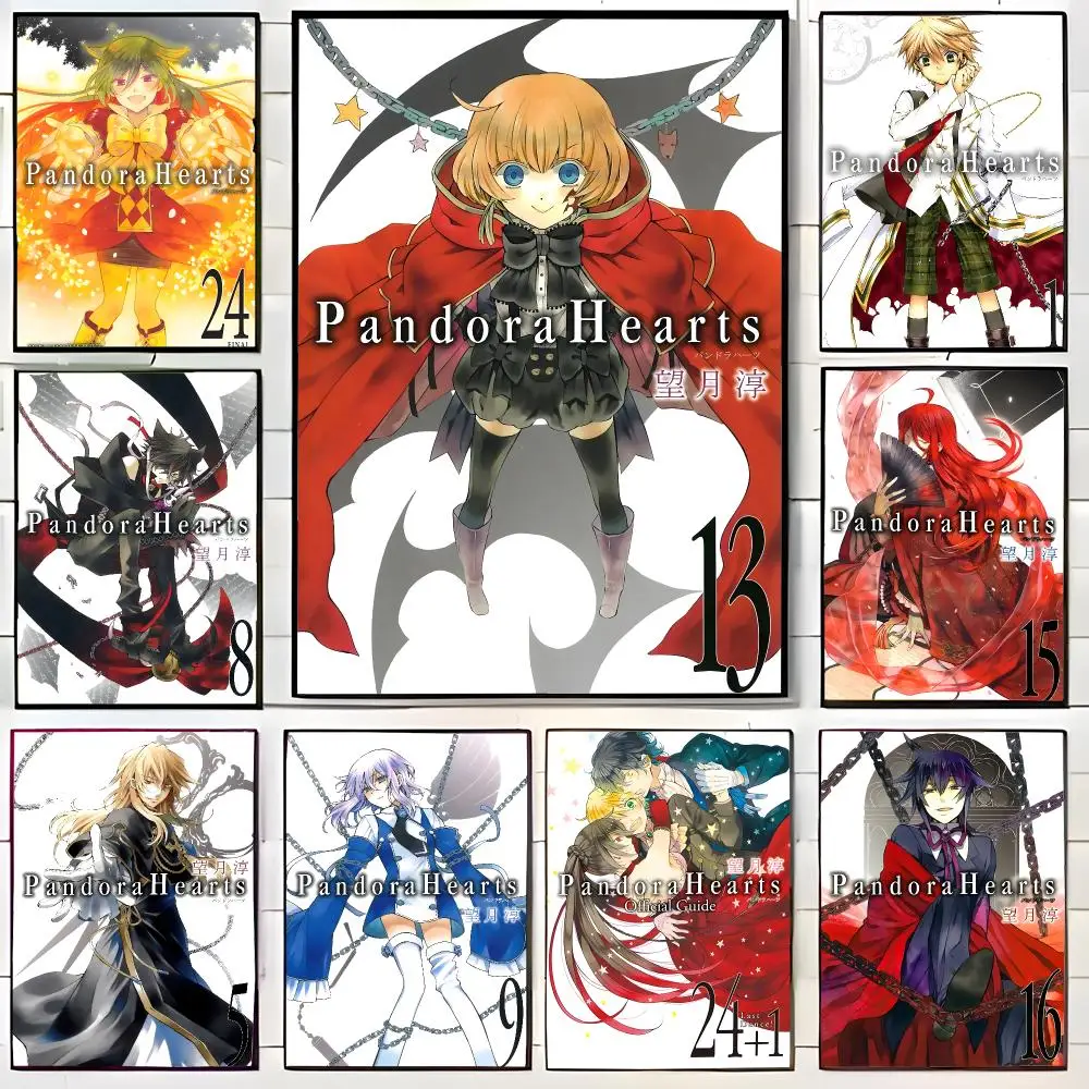Sentimental Gothic Anime P-Pandora Hearts Poster Wall Art Print Decorative Mural Home Decor Gift Unframed