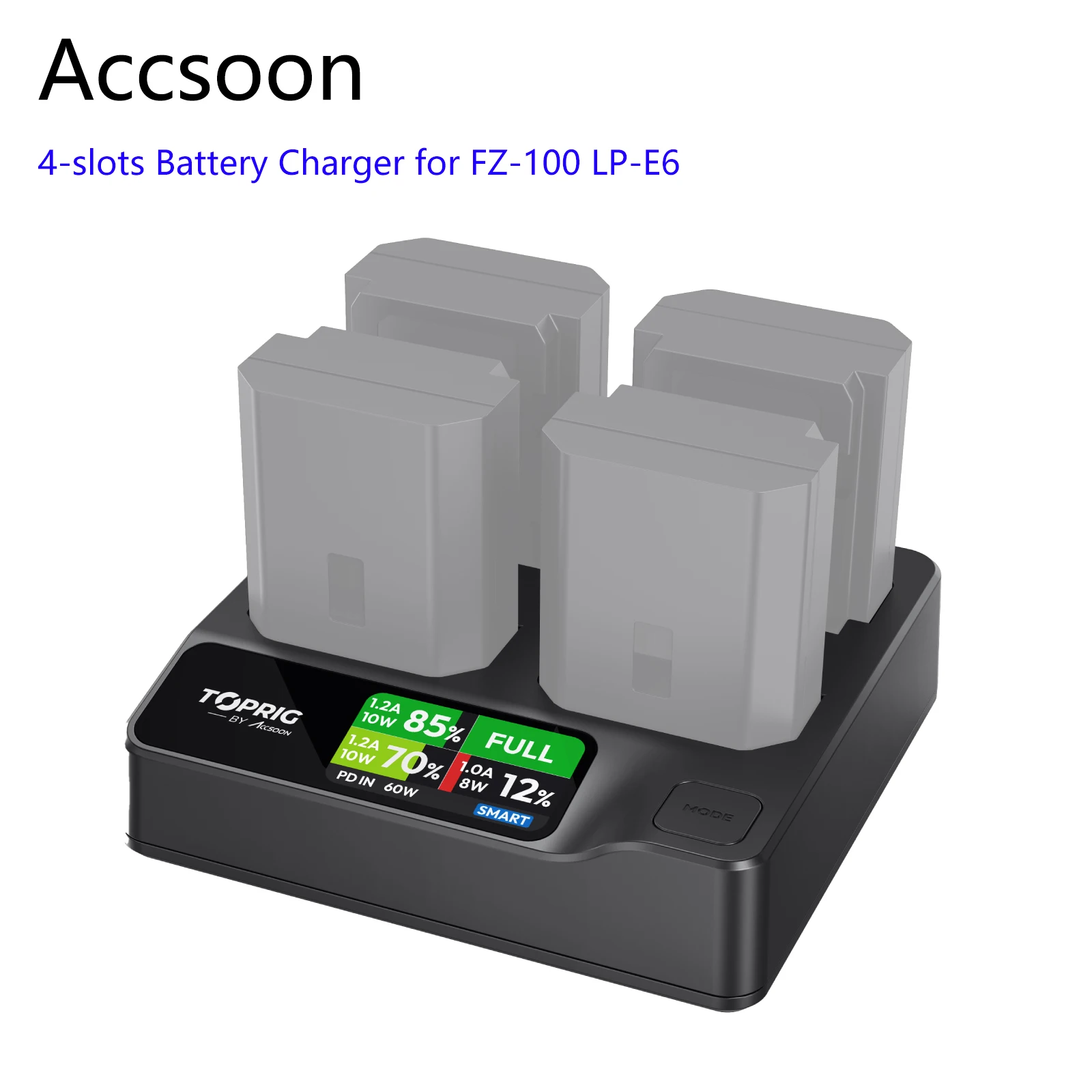 Accsoon 4 Slots Bat… - image