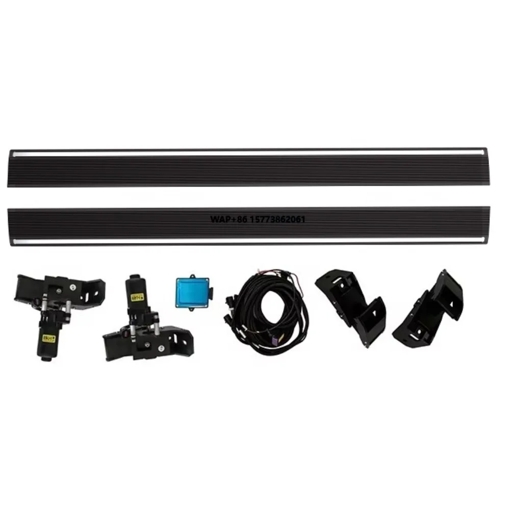 

Electric Side Step Power Running Boards for Chevy Silverado /GMC Sierra 1500 2500 3500 Black Powder Coated 100% Waterproof