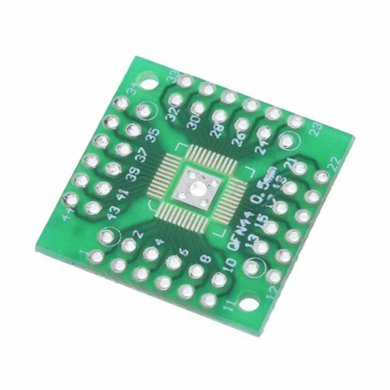 5pcs QFN48 to DIP48 / QFN44, QFP48, QFP44, PQFP, LQFP conversion board / adapter board