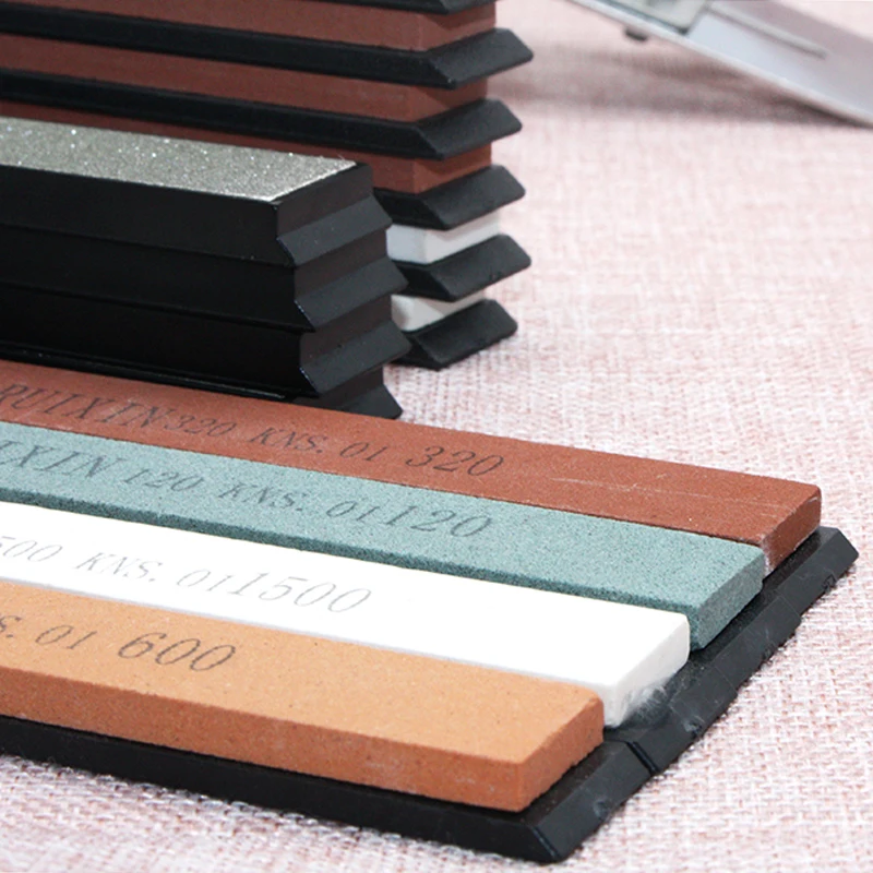 Fixed Angle Knife Sharpener Sharpening Corundum Diamond Whetstone Oil Honing Stones Kitchen Tools