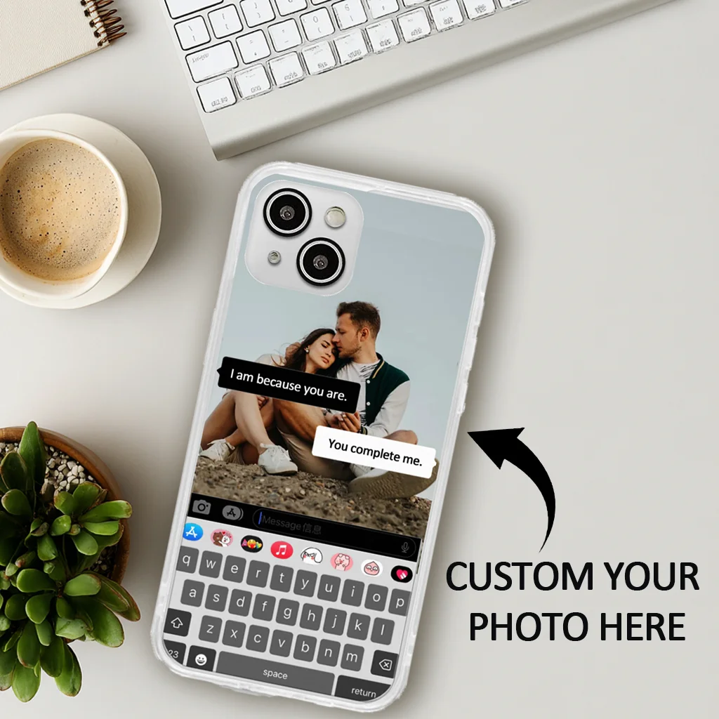 حالة الهاتف المخصصة شخصية نمط مخصص ونص هدية رومانسية الذكرى الأسرة زوجين صديق الحيوانات الأليفة #1