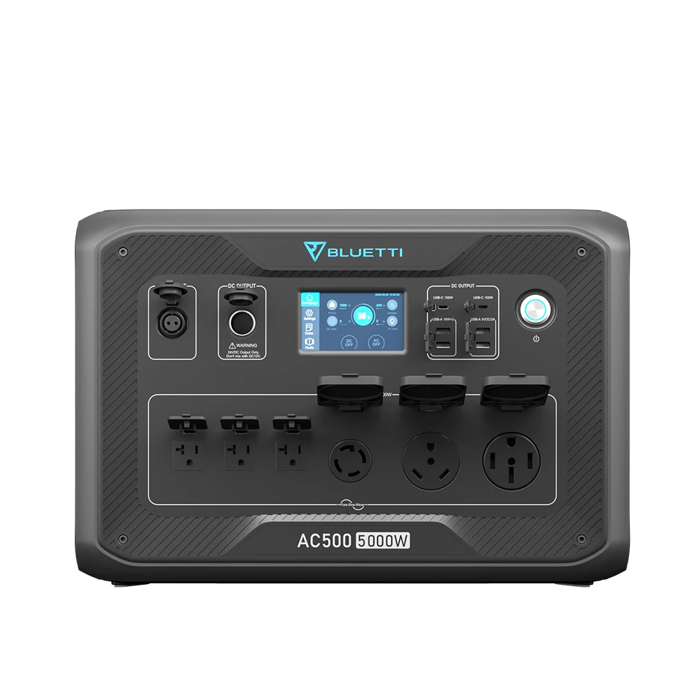 BLUETTI portable power station 5000w Lithium Battery Home Energy Storage Battery Home Power Station Outdoor