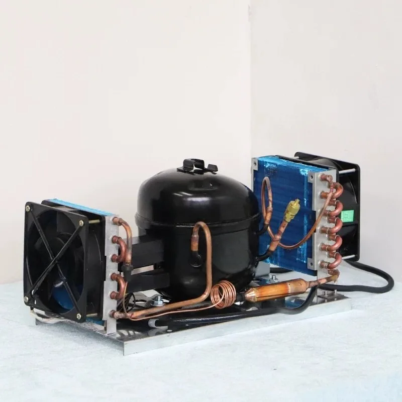 QD52A Small Air‑Cooled Refrigeration Unit 220V R134a Integrated Cooler with Optional Temperature Controller