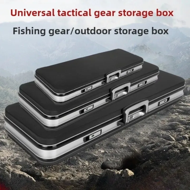 Shockproof Password Tool Case Large Fishing Tackle Box Storage Organizer Toolbox Hair Cutting Organization Tool Box