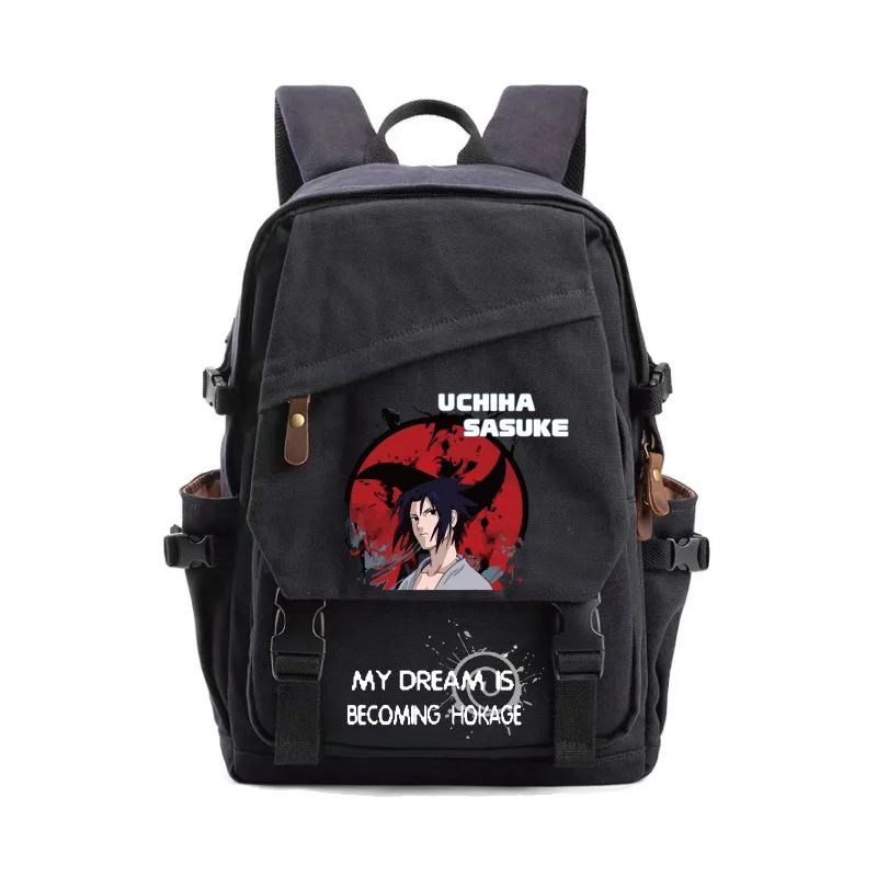 Anime One Piece Naruto Dragon Ball Backpack Women men Schoolbag Kawaii Travel Bags Large capacity light canvas bag birthday gift