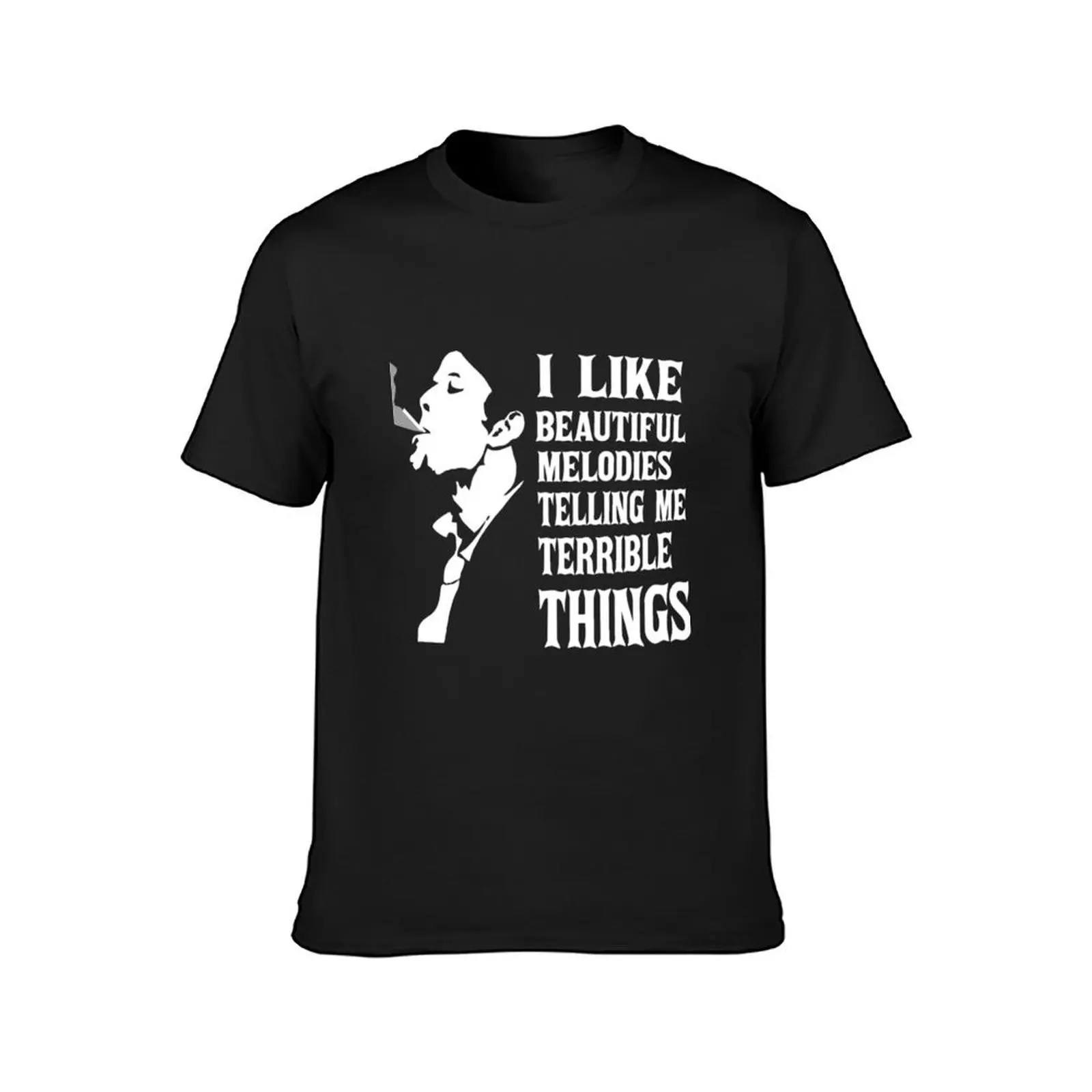 its - I like beautiful melodies telli T-Shirt animal prinfor boys plain anime clothes graphics mens t shirts pack