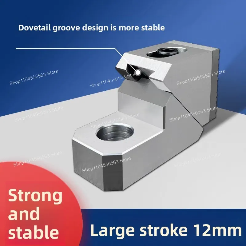 New Heavy Duty Heightened Clamp, Side Fixed Anti-Warping, Multi-Station Precision Vise for CNC Mold Processing
