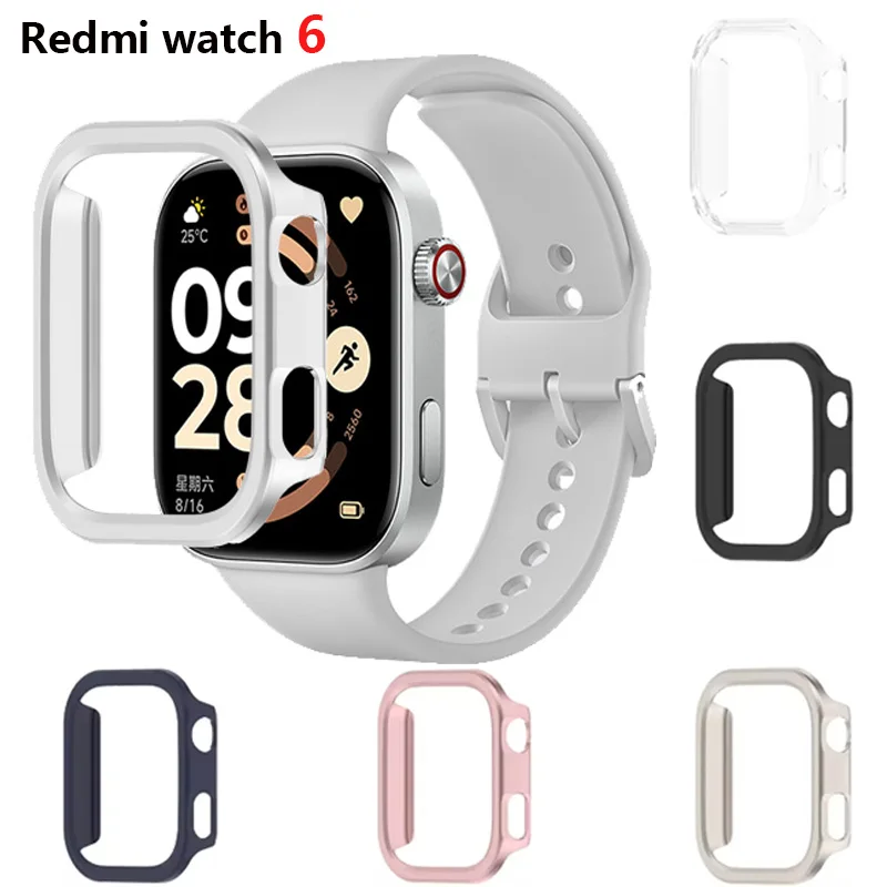 حافظة مجوفة لساعة Xiaomi Redmi 6 ساعة ذكية غطاء حماية صلب مضاد للخدش غطاء ممتص للصدمات لملحقات Redmi Watch6 #1