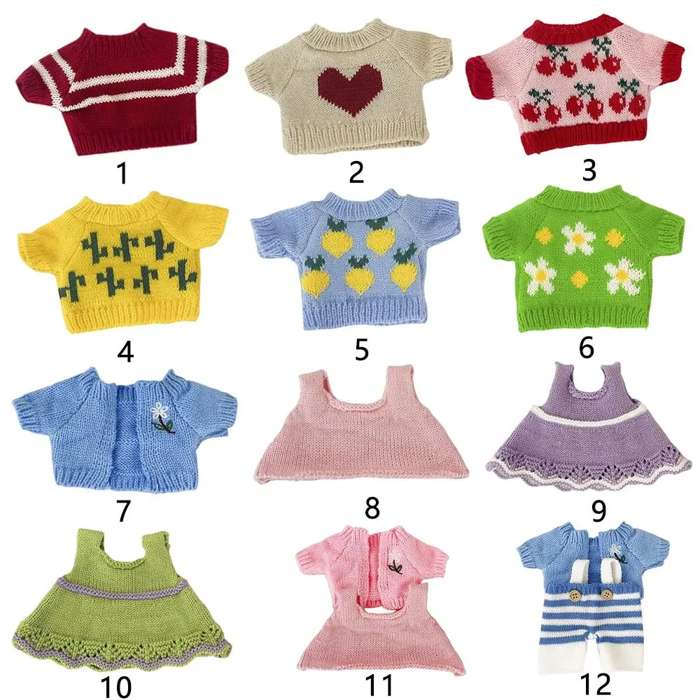 Nowe Ubranka dla Kapibary Sweter Kreskówkowy DIY Pluszowa Kapibara Akcesoria dla Lalek na Prezent Urodzinowy Pluszaki i Maskotki