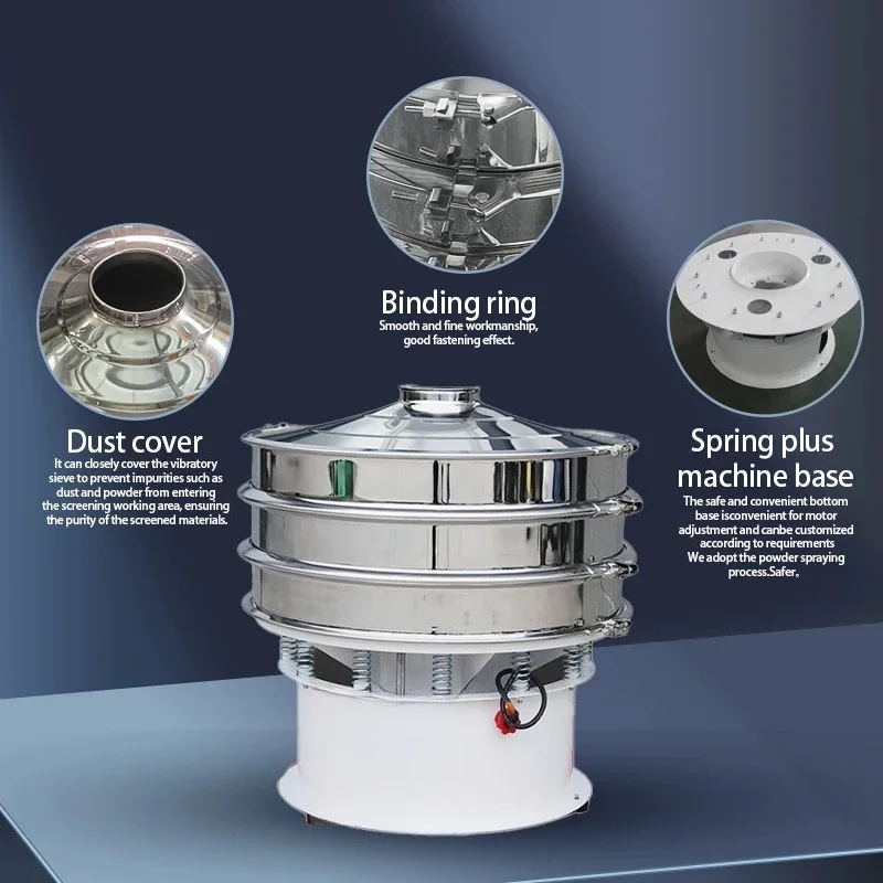 고정밀 식품 산업용 등급 씨앗 진동 스크린