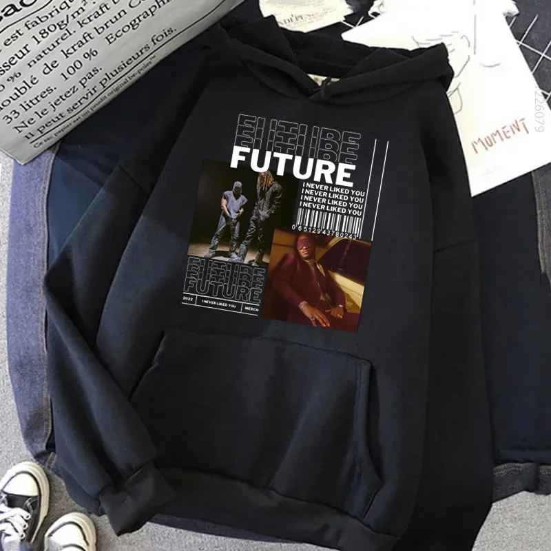 الهيب هوب الجرافيك هوديس المستقبل مغني الراب الجرافيك البلوز طباعة كم طويل Harajuku خمر 90s البلوز الخريف الشارع الشهير القمم