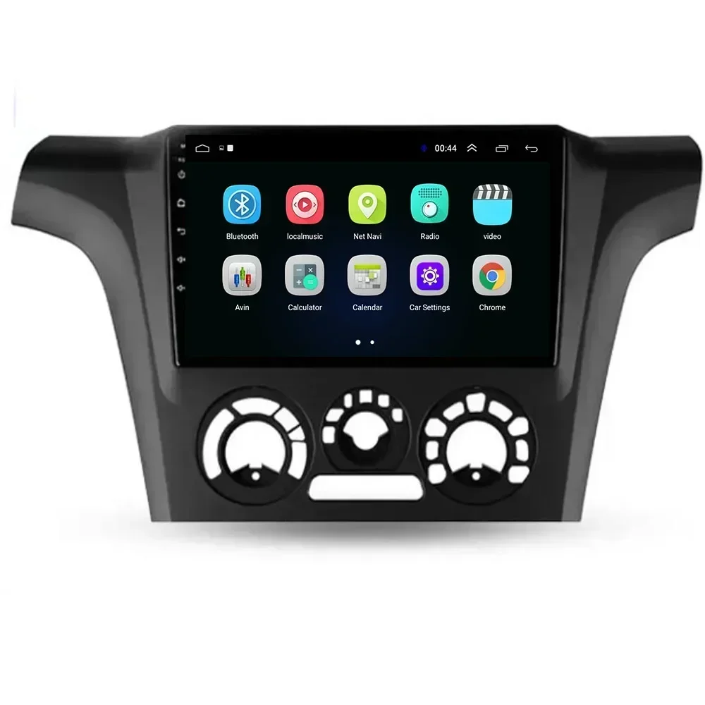 Para mitsubishi outlander 1 2002 - 2008 rádio do carro reprodutor de vídeo multimídia navegação gps estéreo carplay bt no 2 din dvd