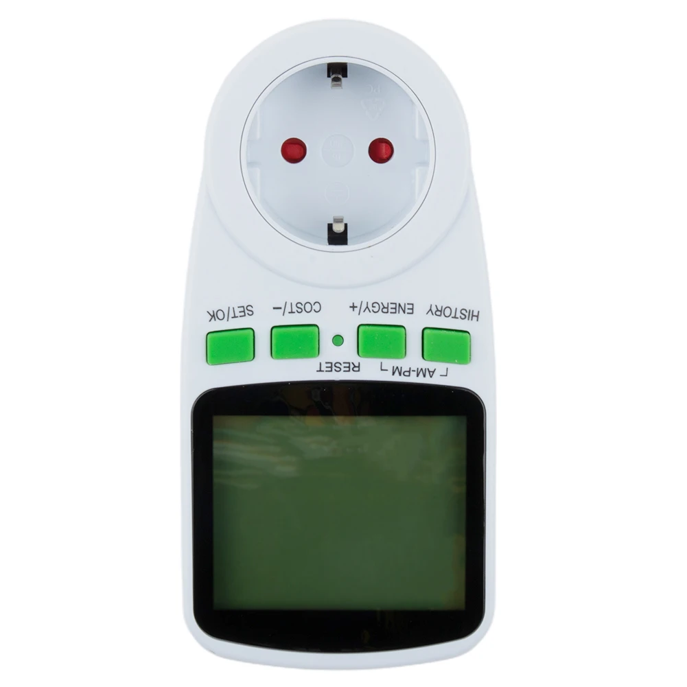 EU Electric Energy Meter Electricity Currents Meter For Measurements PV System Solar System Measuring Outlets Power Analyzer