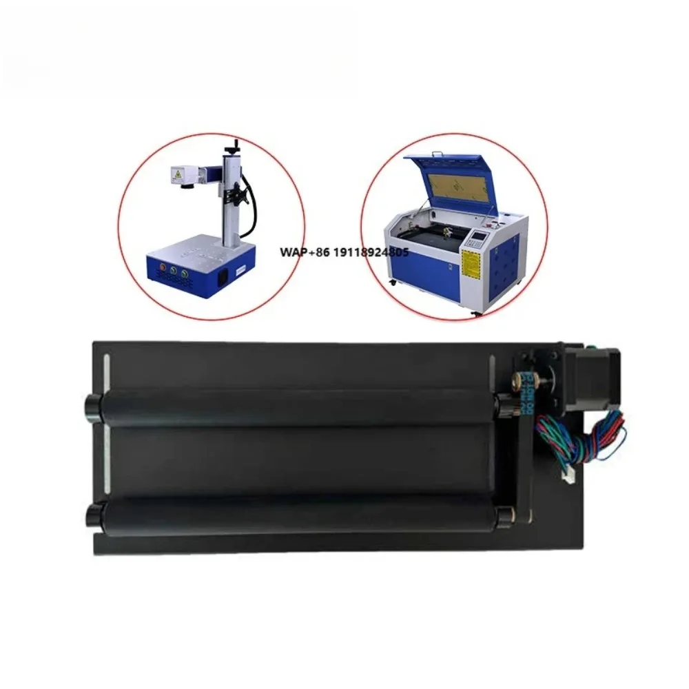 Accessory of  Engraving Machine 2 Axis Metal Rotary Shaft Table Cylinder Automatic Rotary Engraving Platform