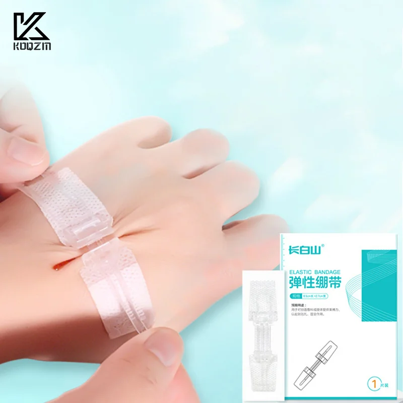 

Zipper Band-aid Painless Wound Closure Patch Suture-free Wound Dressing Patches Zip Suture Reducer Band Aid Outdoor