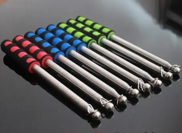 1m/1.2m/1.4m/1.6m/2m/2.5m Portable Ferula Pointer Poles for Flags Windsock Extendable Telescopic Handheld Windsock Flag Pole