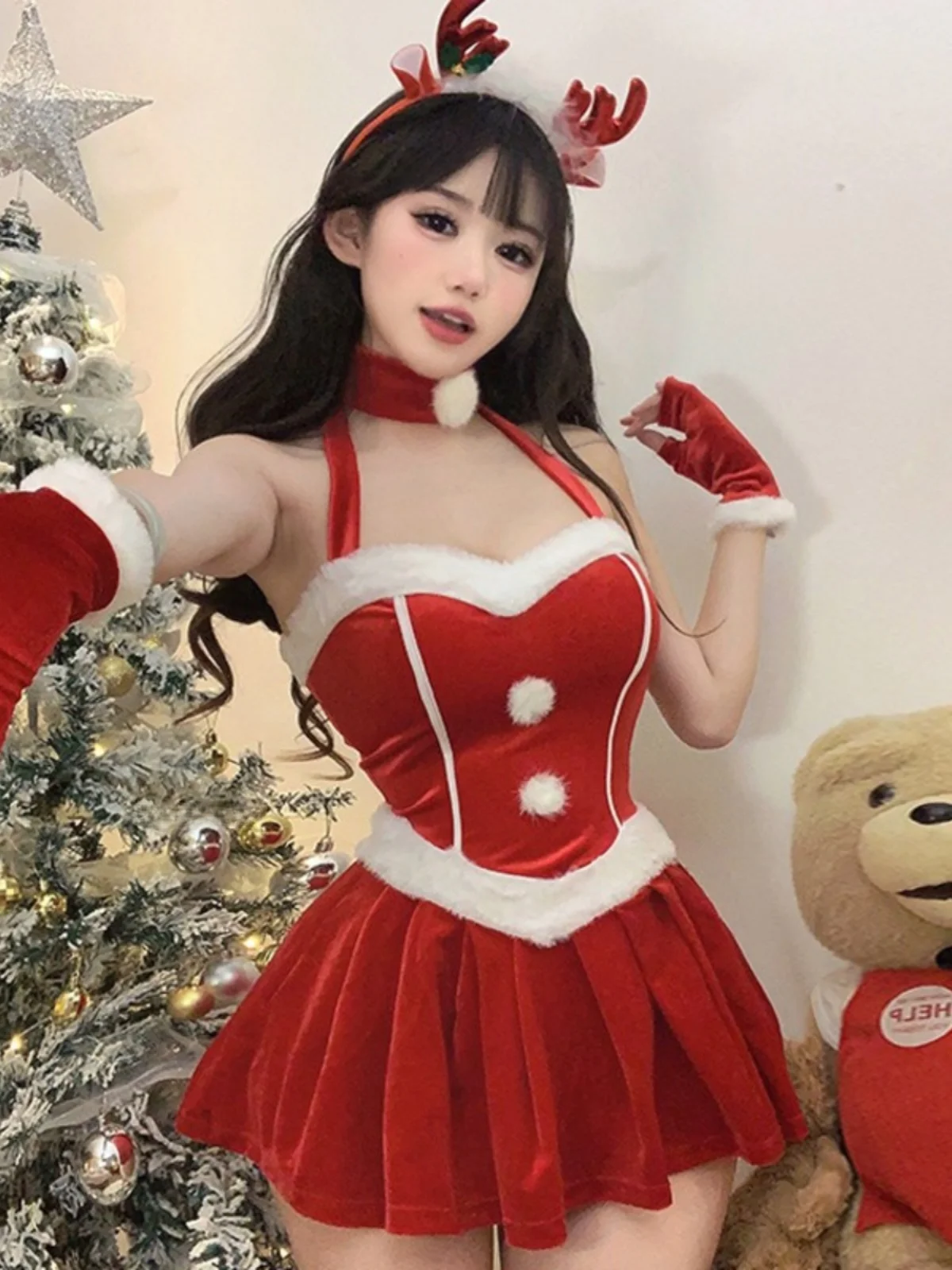 سالت كرو سيسا مثير فتاة الرغبة النقية الدكتور لوهوين ملهى ليلي السنة الجديدة مجموعة ort تنورة الجوف خارج واحد الكتف الدكتور