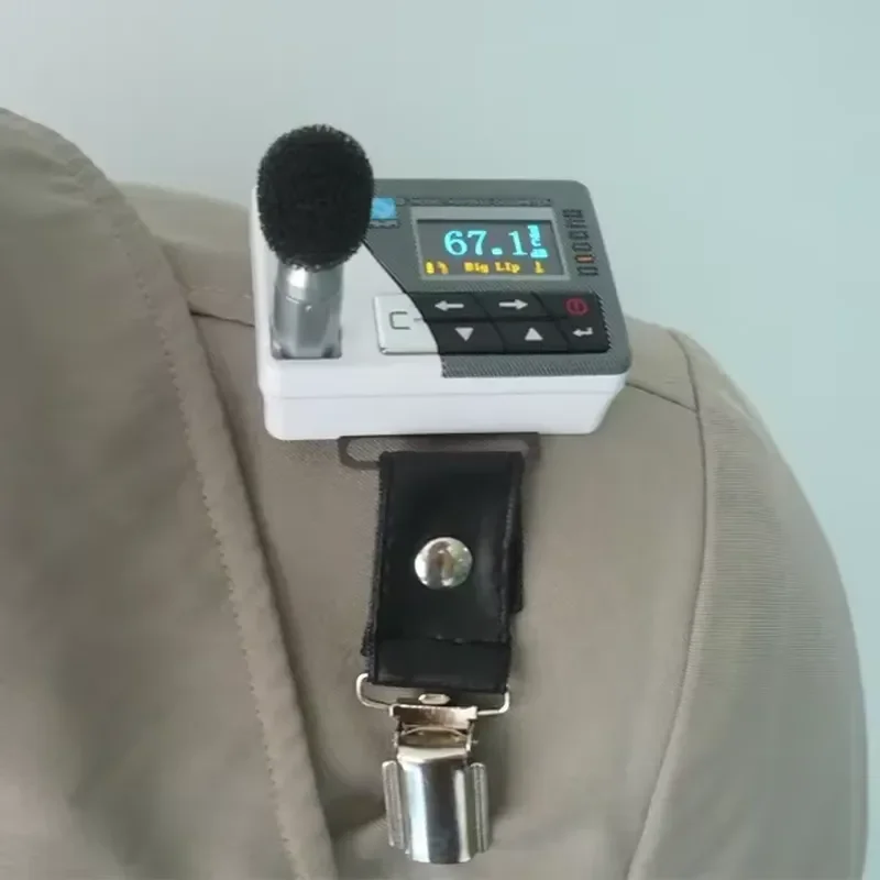 ASV5910-2 Noise Dosimeter with 32GB Memory for Accurate Workplace Sound Monitoring USB Data Logger for Personal Noise