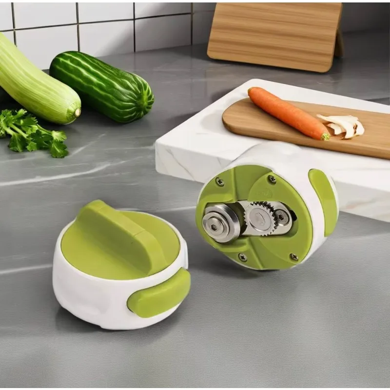 Portable Can Opener Stainless Steel Manual Rotary Cap Screwing Device Labor-saving Bottle Opener Kitchen Multi-purpose Gadget