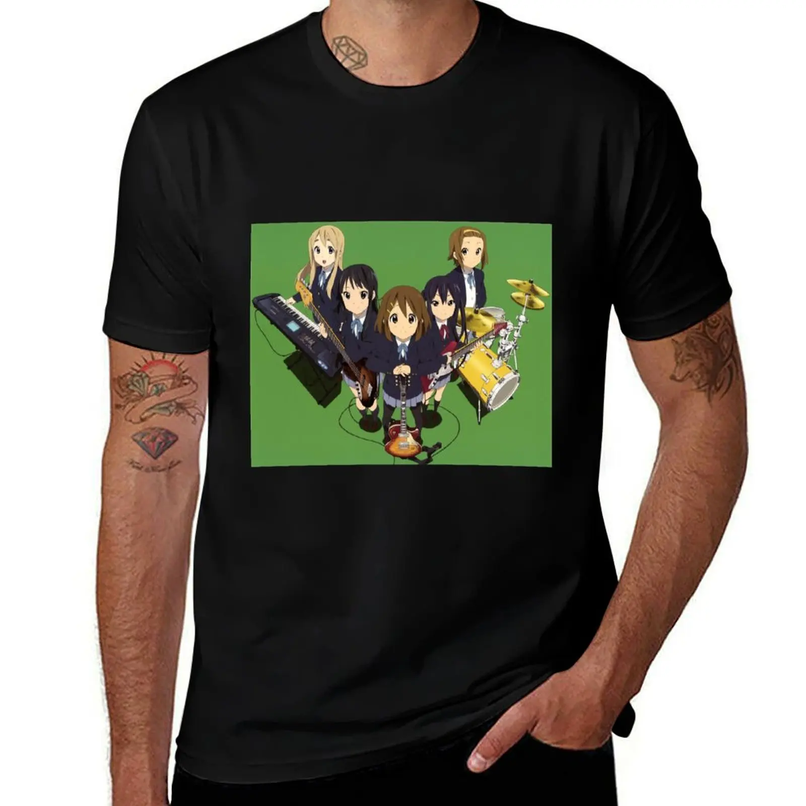 K-On Houkago Tea Time T-Shirt Sun Block Outdoor T-Shirt