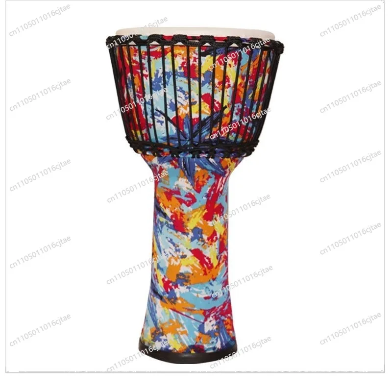 PVC Portable Tambourine ABS Children's Kindergarten 8 Inch 10 Inch 12 Inch PVC Sheepskin African Drum Musical Instrument