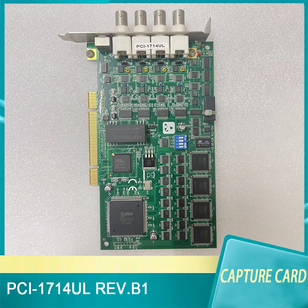 

For Advantech PCI-1714UL REV.B1 10 Megabyte 12-Bit 4-Channel Simultaneous Analog Input Capture Card High Quality Fast Ship