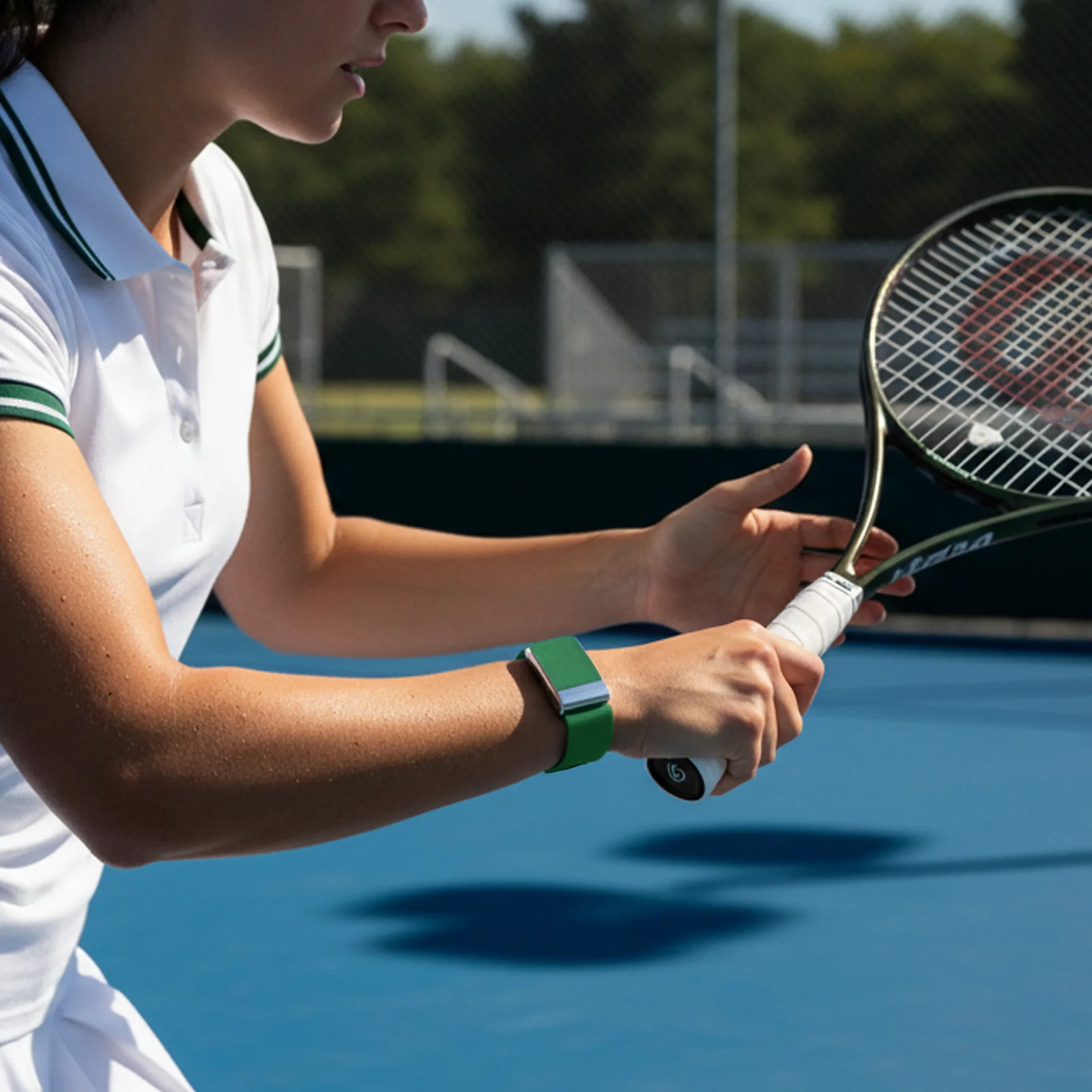 Picture 4: Breathable Adjustable HydroKnit Wrist Band  for Whoop 5.0 band Fast-Drying Replacemnet for WHOOP one peak/ECG Life MG