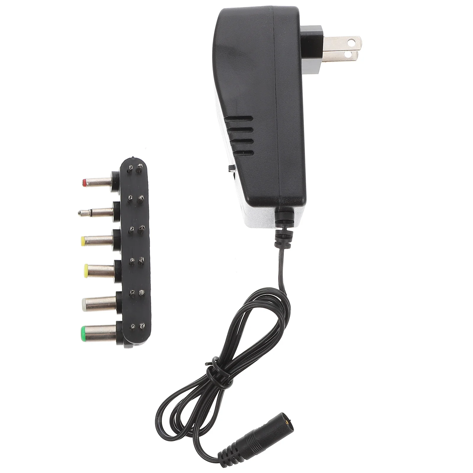 Adaptateur d'alimentation universel réglable, 1 ensemble, alimentation en plastique pour ordinateur portable, routeur, lumière LED, tablette, vidéo sans fil