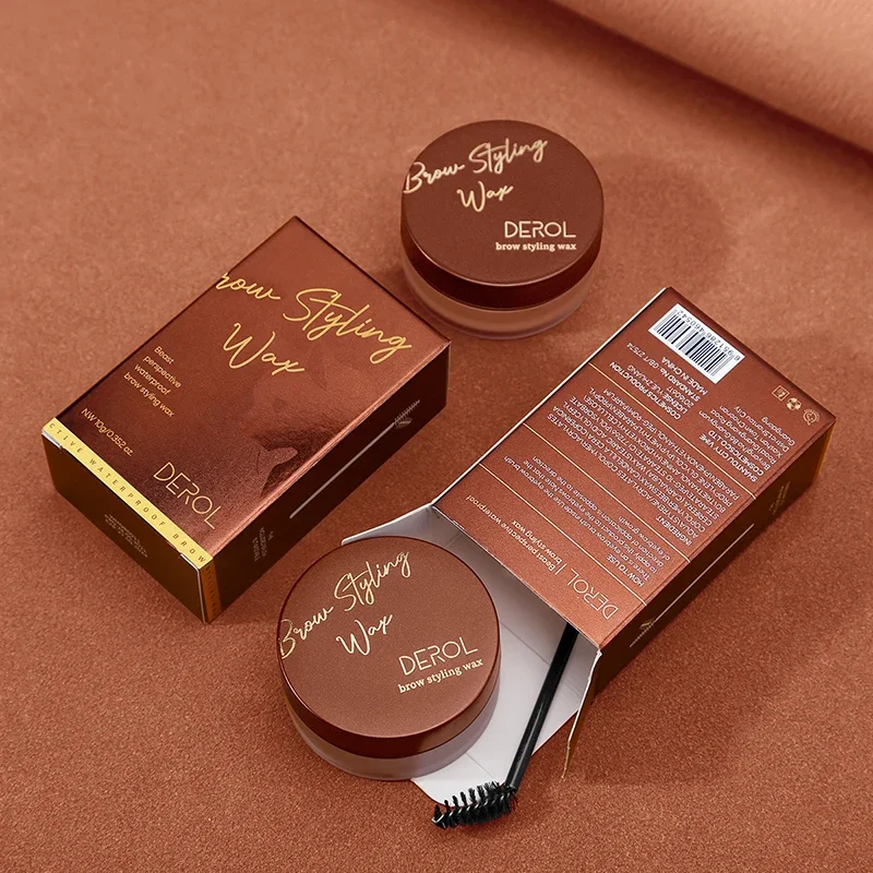 3D Eyebrow Styling Cream Waterproof Quick-drying Makeup Eyebrow Sculpt Soap Natural Wild Brow Pomade Setting Gel Wax