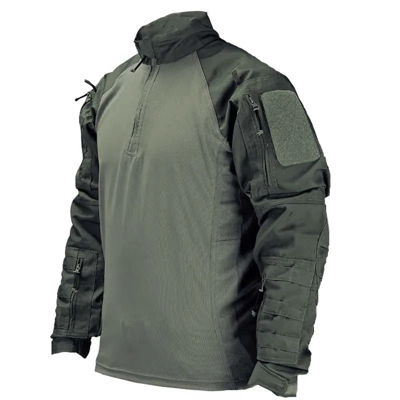 Tactical Shirts Combat Shirt Men Clothing Long Sleeve T-Shirts Breathable Airsoft wear-resisting Camo Quick-dry Paintball Tops - view 4