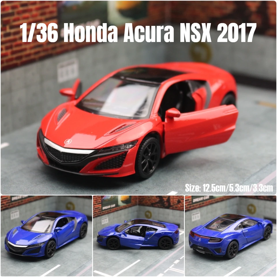 ミニカー At-boy 1/36 Honda Acura NSX Toy Car Model For Children RMZ CiTY 3'' Super