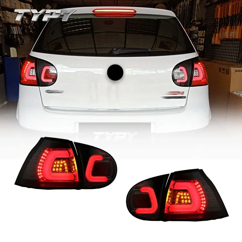 Car Tail Lamp Rear Lamp Modified LED Tail Light Turn Signal Lamp Brake Light For  Golf 5 2006-2008custom