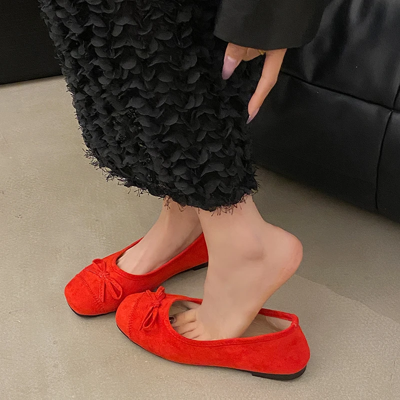 Spring and Autumn Elegant Round Toe Sexy Low Heel Casual Shoes Fashionable Best Selling New Comfortable Plus Size Women's Shoes image 5