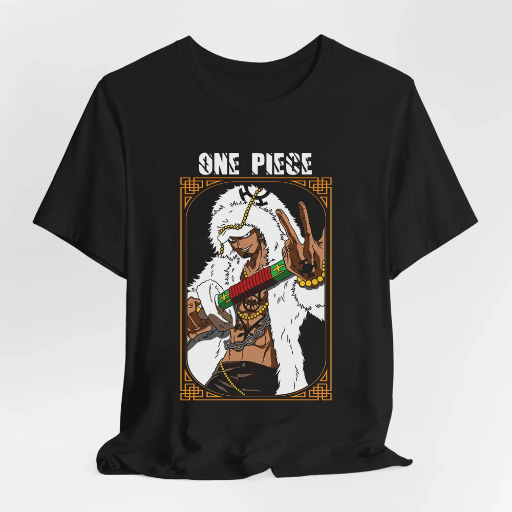 One Piece Japanese Anime Printed Men's T-Shirt Roronoa Zoro Boy Children's Harajuku Short Sleeve Kids Luffy T-shirt Clothing