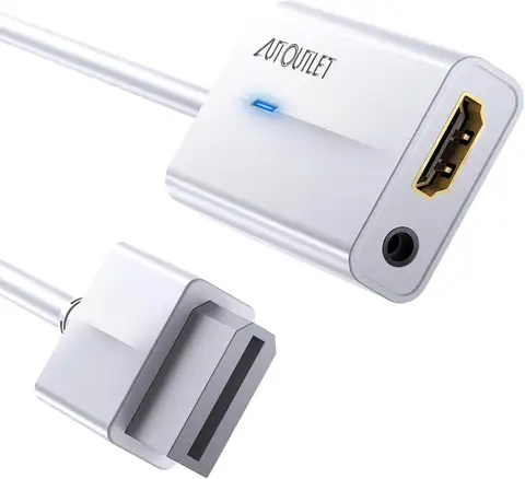 Convertidor Wii a HDMI 1080P, conector de audio de 3,5 mm, compatible con Wii/Wii U/HDTV/monitor, compatible con 720P/1080P