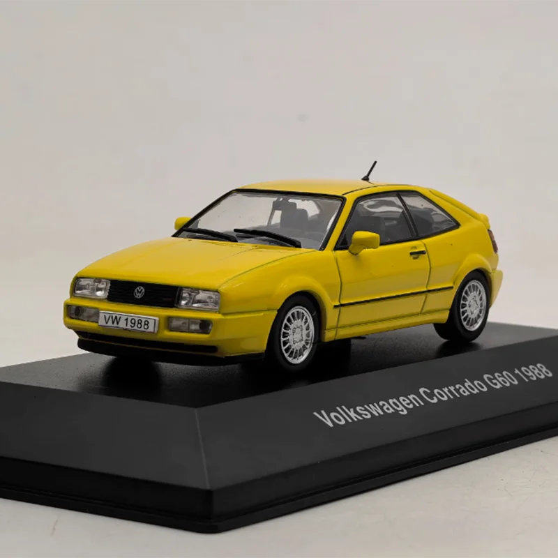 ixo 1:43 스케일 코라도 G60 1988 복제 합금 장난감 자동차 모델 클래식 컬렉션 장식품 기념품