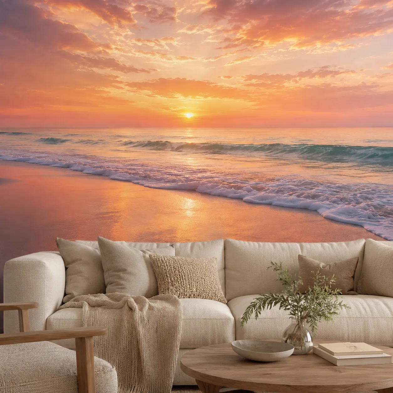 papier-peint-mural-coucher-de-soleil-sur-la-cote-vagues-de-la-plage-paysage-marin-pour-salon-et-chambre-ne-necessite-pas-de-colle-adhesive