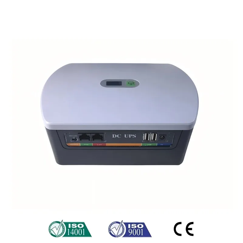 JEZER DCF-60W 100W 120W LiFePO4 16000mAh Large Capacity Multipurpose Mini  UPS Backup Power Adapter for WiFi, Router 5V 9V 12V