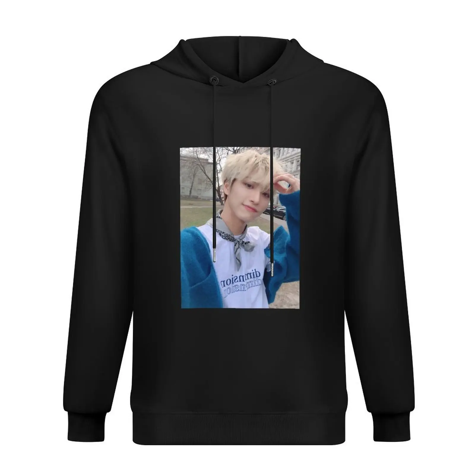 

ATEEZ Seonghwa Selca 1 Hoodie mens clothes men's clothing hooded shirt japanese style anime hoodie