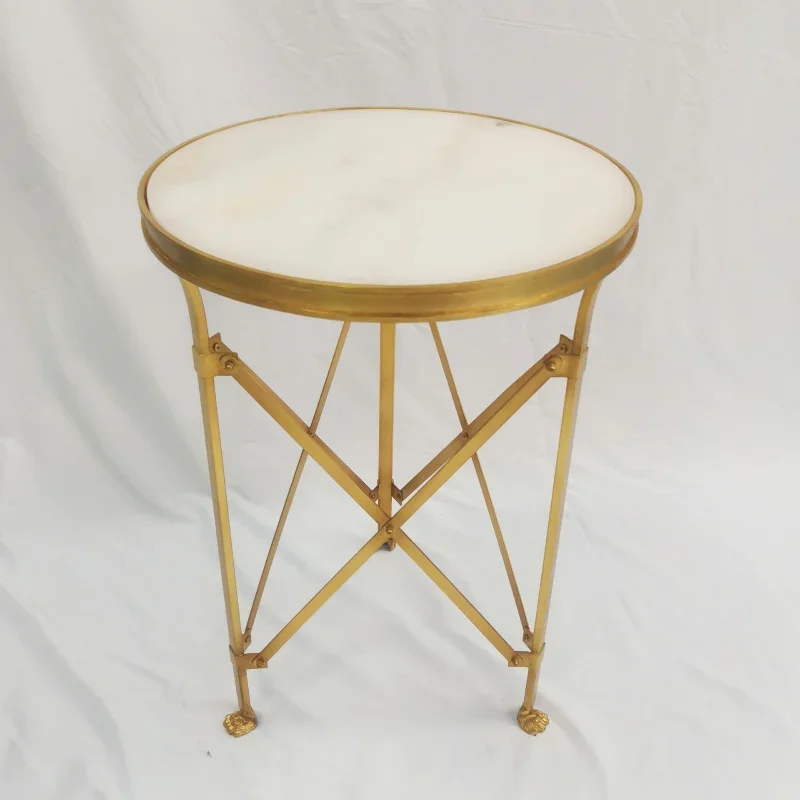 Ironwork Retro Coffee Tables American-style Light Designer Homestay Coffee Tables Minimalist Living Room Furniture Stolik Kawowy