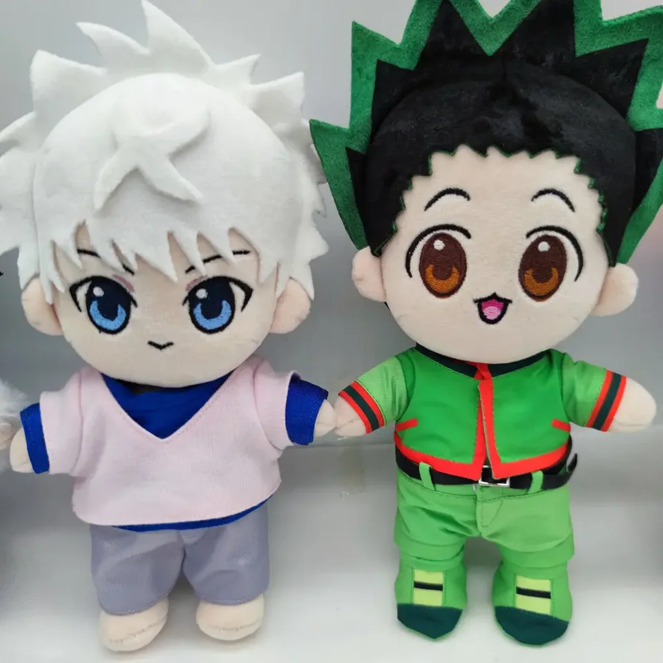 ハンター × ハンターのぬいぐるみ人形、綿、zoldyck、killua、kurapika