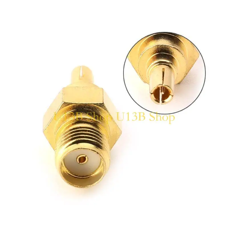 U13B CRC9 Male Plug To SMA Female RF Connector Coaxial Converter Adapter Straigh