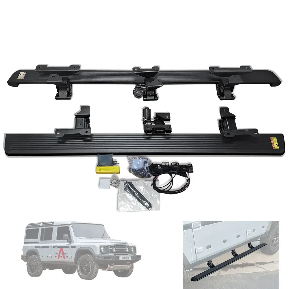 

Rust-Proof Retractable Step Side Door Roof Foot Pedal Power Automatic Electric Power Side Step Running Board For Ineos Grenadier