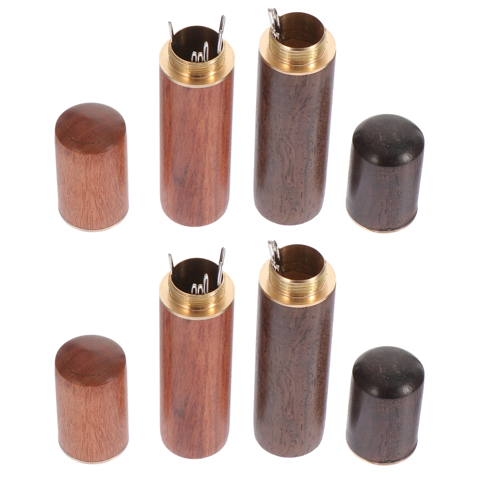 2 مجموعة الذاتي خيوط الإبر الفولاذ المقاوم للصدأ أدوات خياطة العين الكبيرة للملابس إصلاح الحرف اليدوية صياغة إبر الحياكة #3