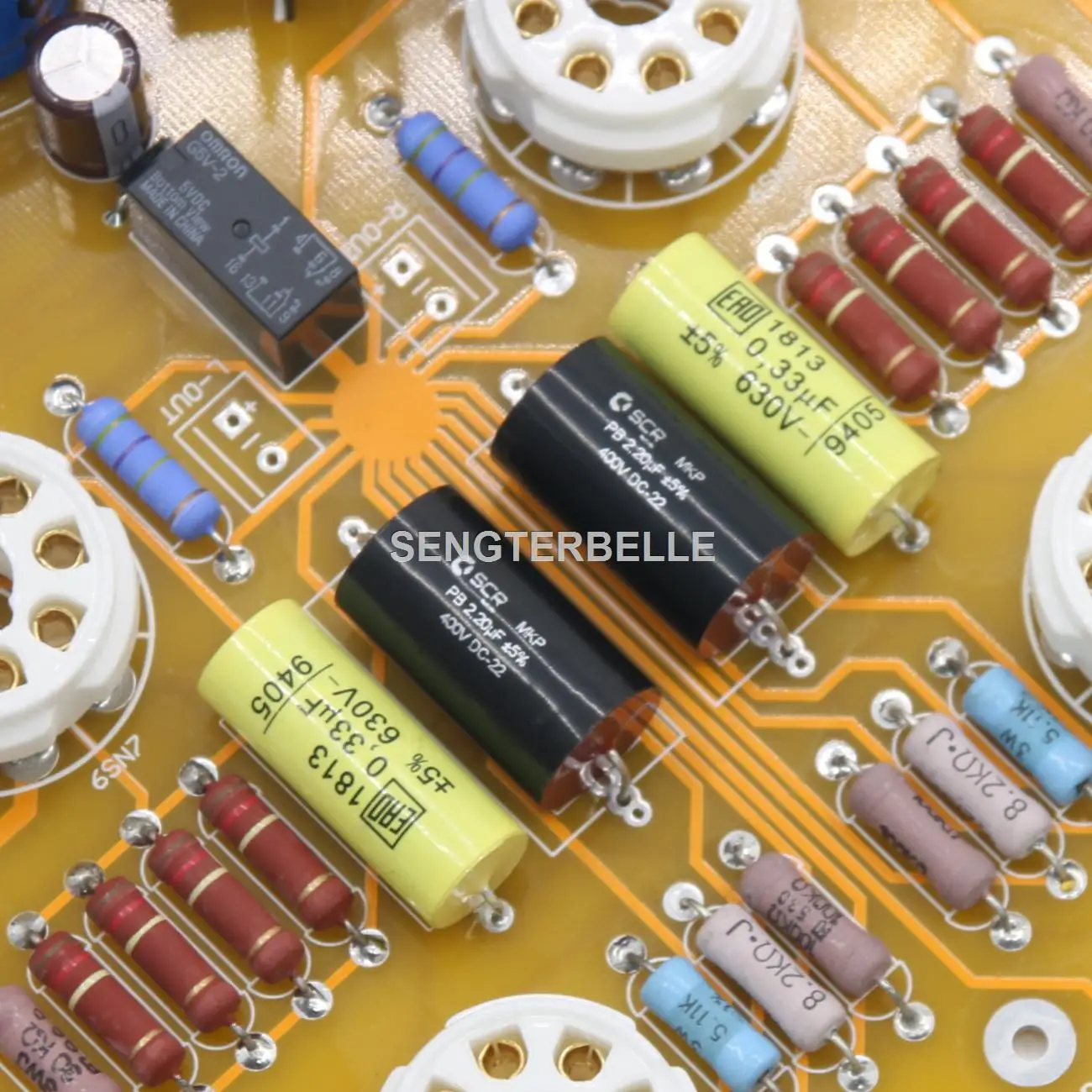 HiFi Upgraded 6N8P / 6SN7 Stereo Tube Preamplifier Board Refer US Gary CARY-AE1 Preamp Circuit