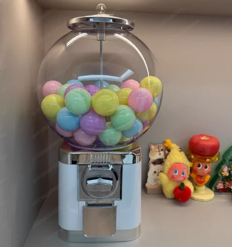 (50 Ball Shells) 50mm Large Ball Capsule Machine Tabletop Lottery Toy Machine Shopping Mall Supermarket Without Coins