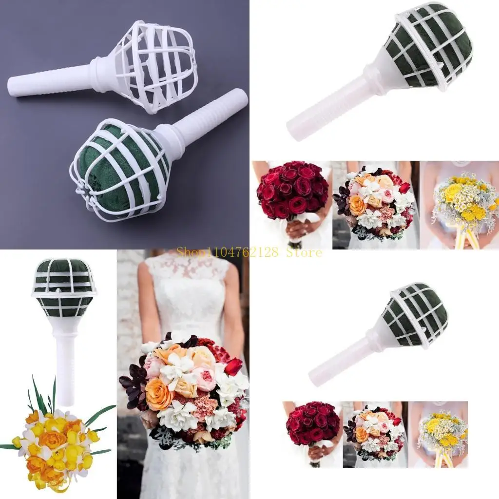 Florals Gire Wedding Bridals Bouquets Handle For Florals Arrangement Mariage Event Best Sale