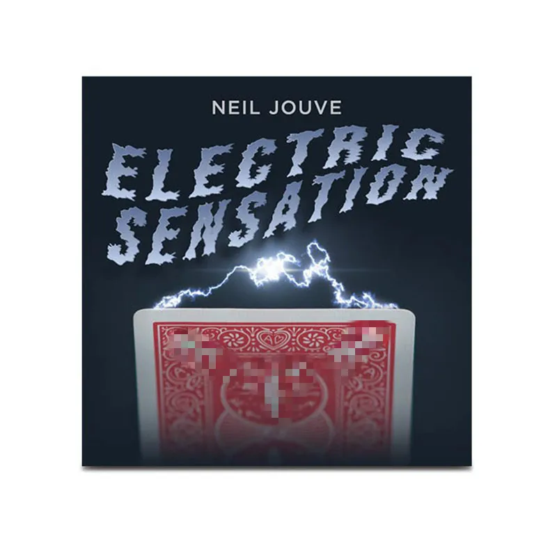 

Electric Sensation by Neil Jouve Gimmick Card Magic Tricks Street Magic Props Illusions Magician Poker Easy To Do Cards Transfer