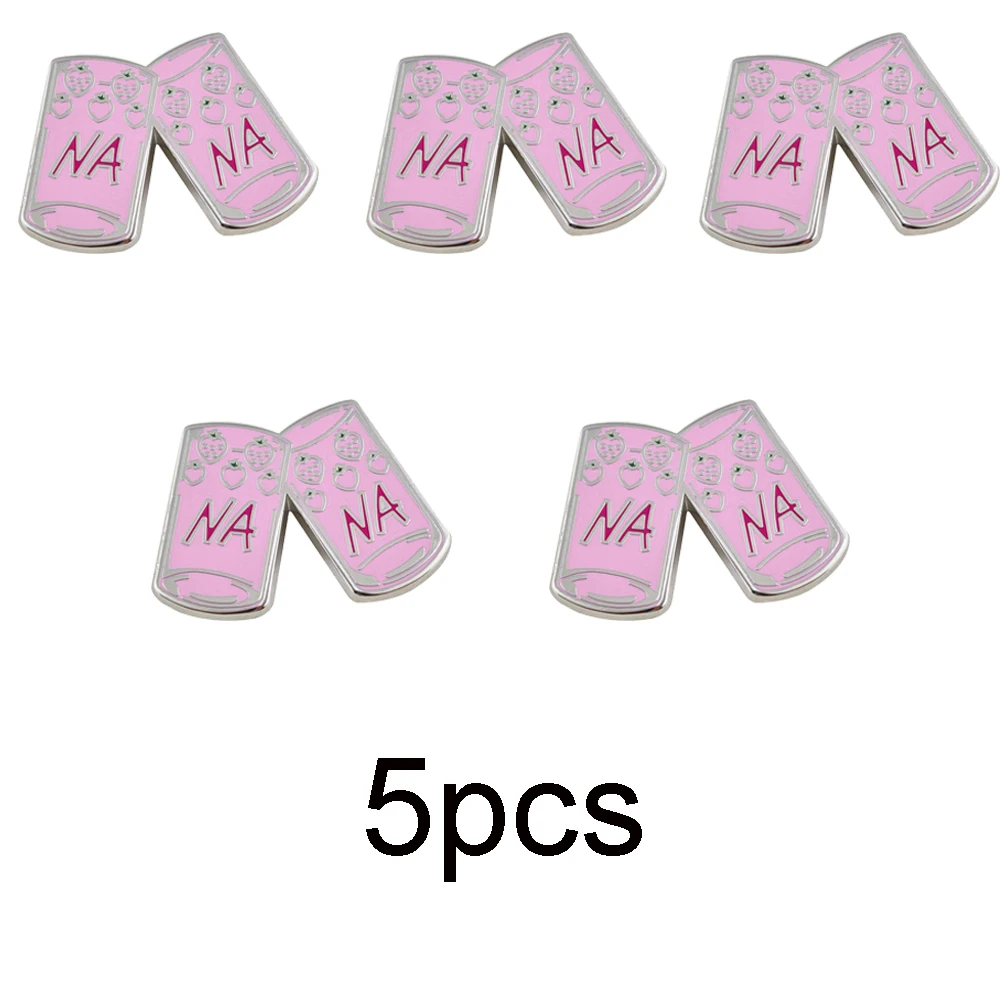 Anime NANA Brosche Rosa Erdbeer-Glasbecher Anstecknadel Ai Yazawa Shojo Manga Abzeichen Kawaii Fan-Schmuck Geschenk – Detail 11